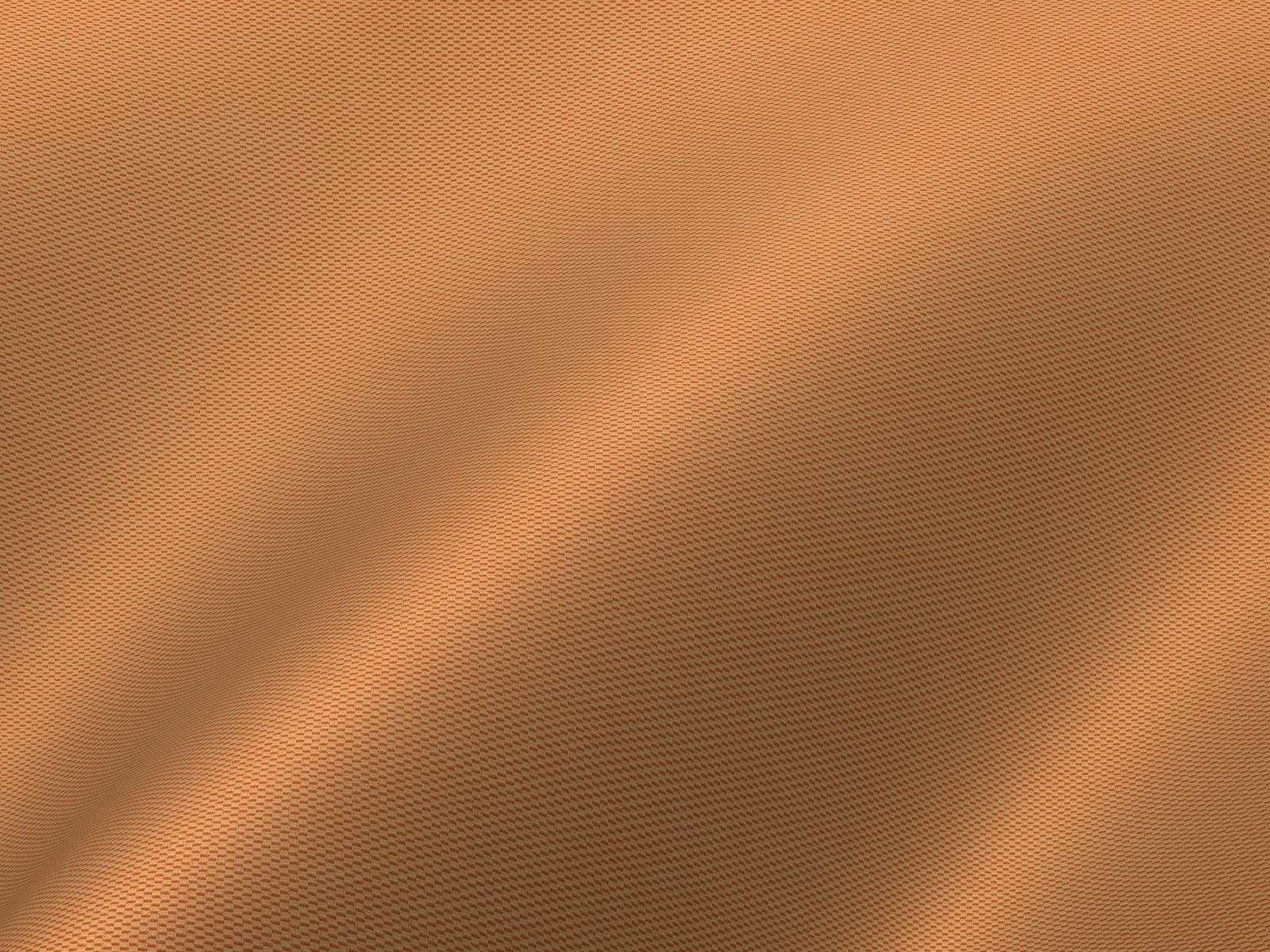 Close-up of a brown fabric with textured waves and subtle folds. Ideal for backgrounds.